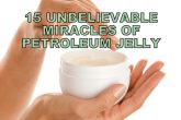 benefits of petroleum jelly