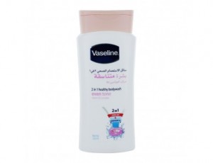 skin tone product- vaseline shower gel
