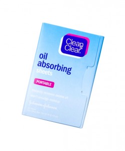 oily skin treatment - clean&clear sheet
