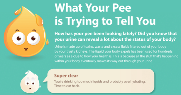 Know What Your Pee Says About Your Health – Infographic